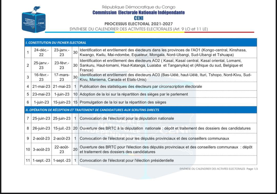 Calendrier 