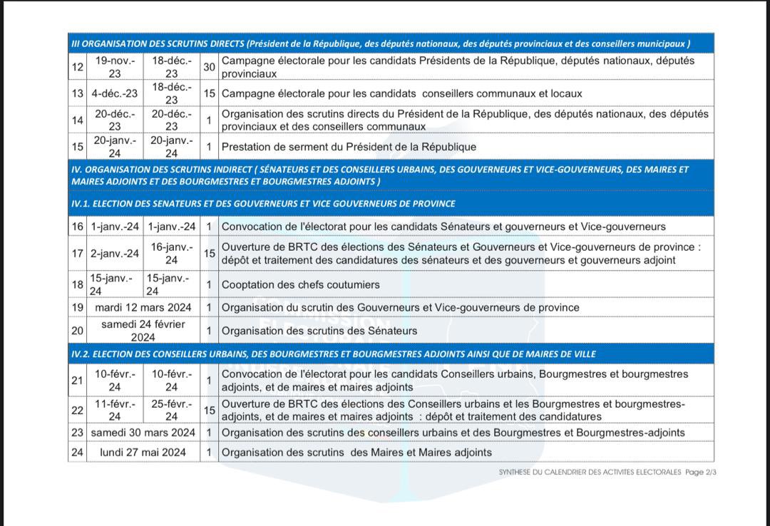Calendrier 