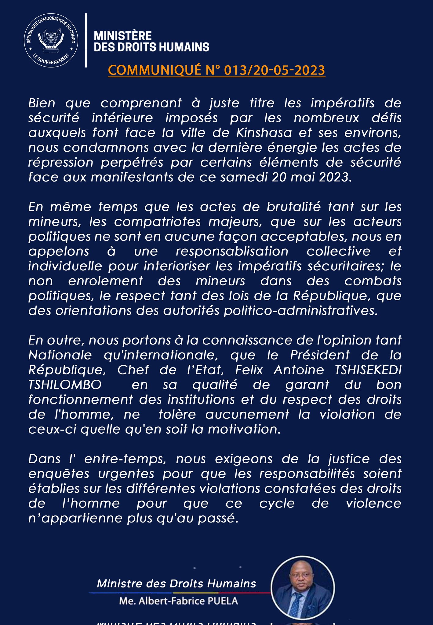 Communiqué